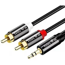 Кабель 3.5 Jack (M) - 2x RCA (M), 1.5м, Telecom TAV7183M-1.5M