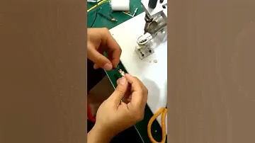 RCA Connector Soldering Machine Aashish Gupta 7417170462