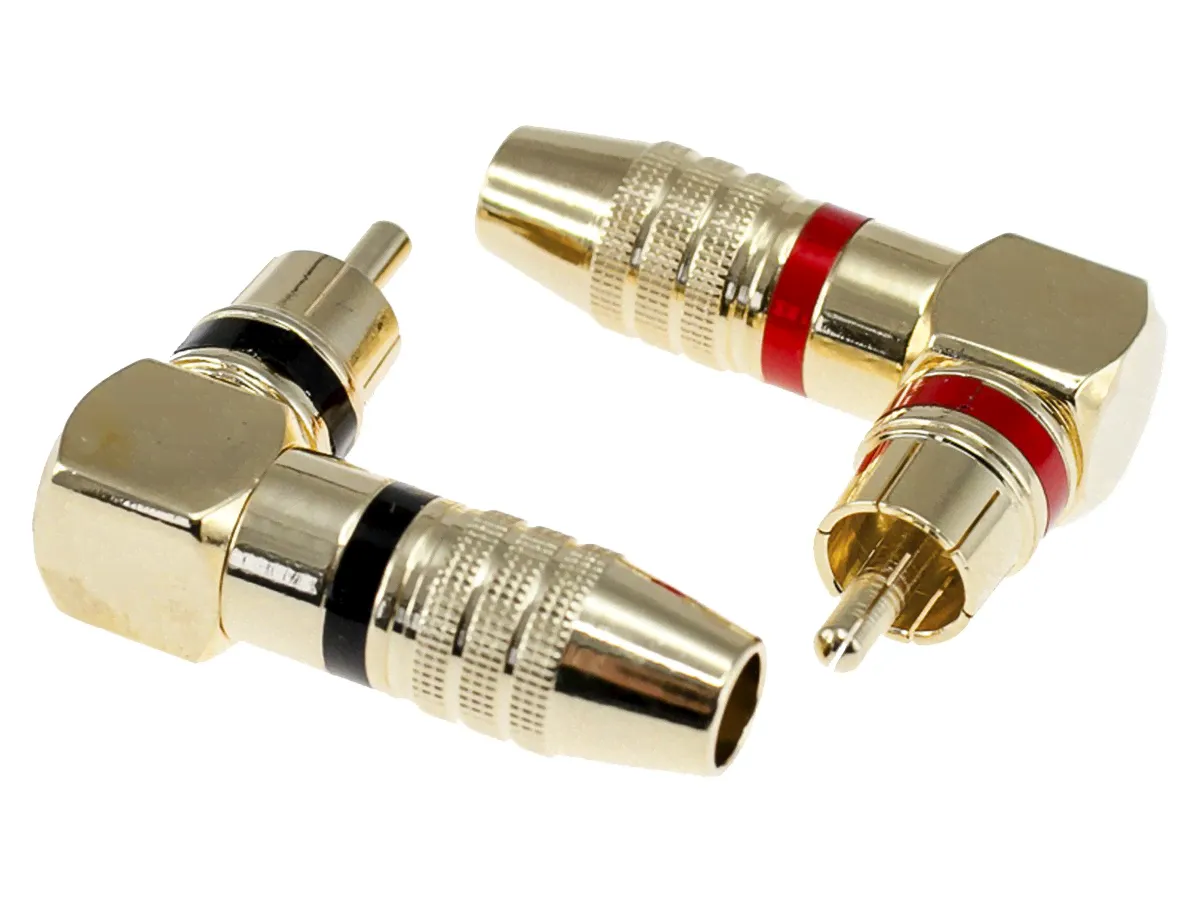 Разъем RCA AurA RCA-P220 угловой-0